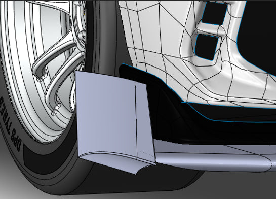 FK8 Civic Type R aero package CFD