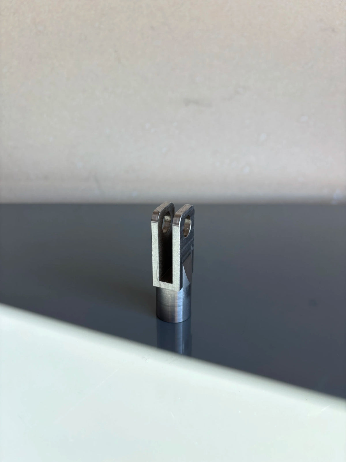 Brake booster clevis machined face