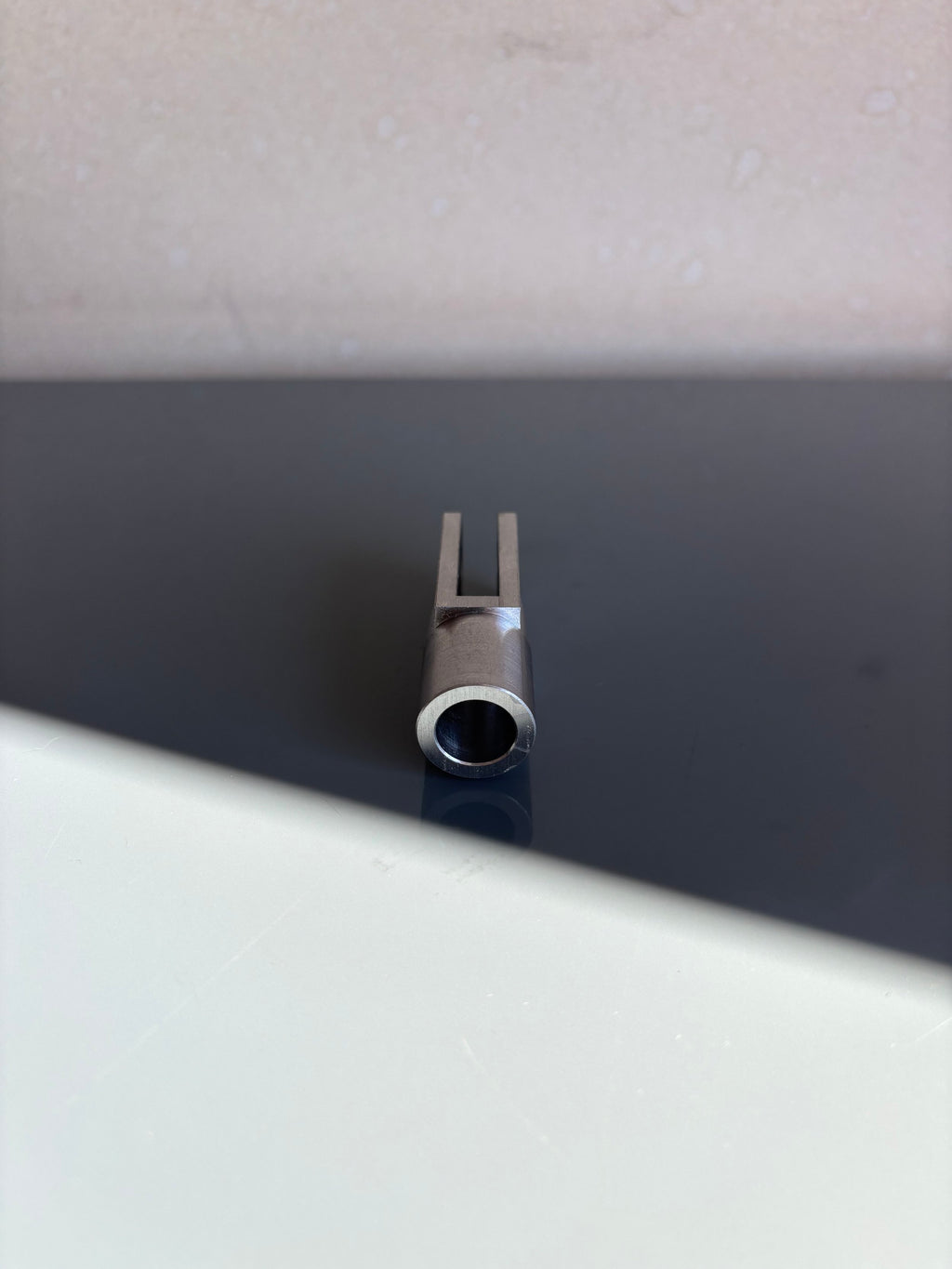 Brake booster clevis weld-in tab