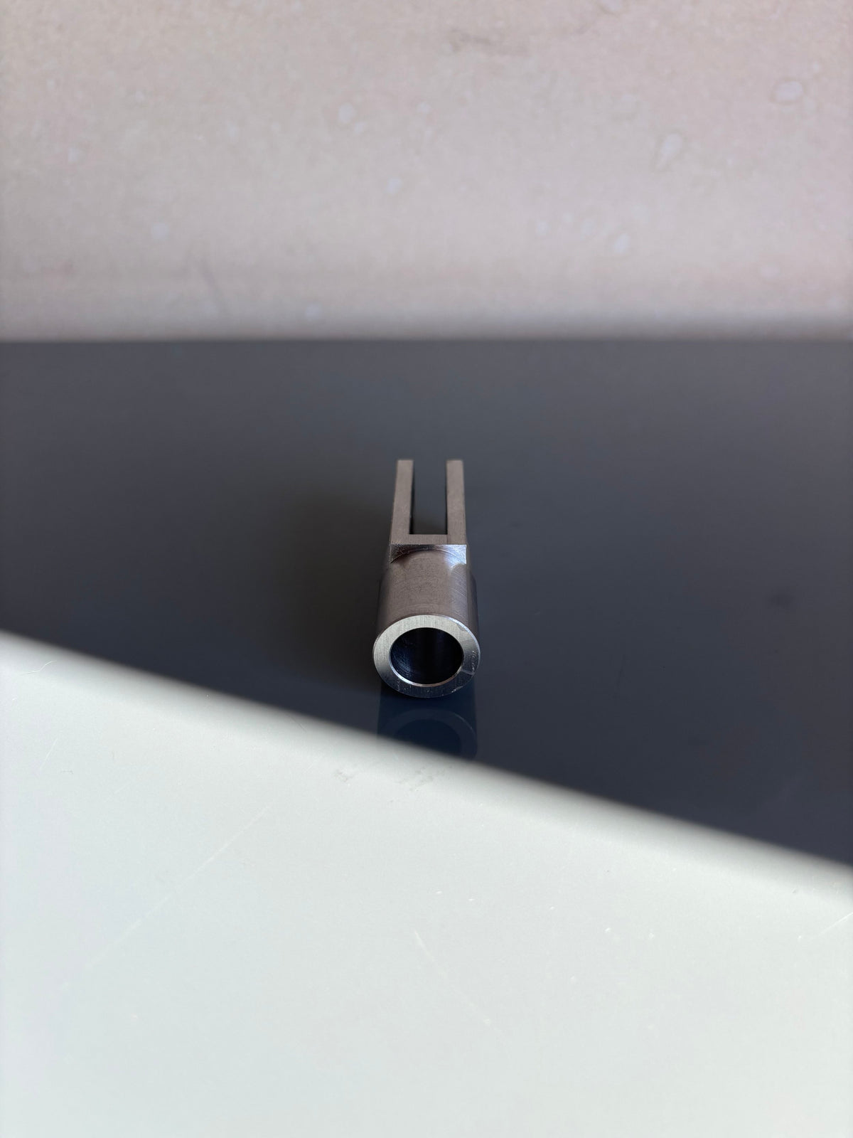 Brake booster clevis weld-in tab